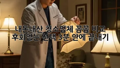 내돈내산 청소업체 꼼꼼 비교! ✨ 후회없는 선택, 3분 안에 끝내기!
